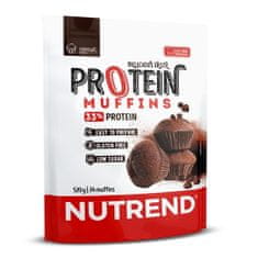 Nutrend Protein Muffins 520 g - čokoláda 