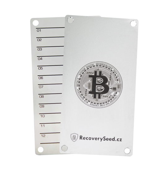 Recovery Seed  - ONE, hardwarová peněženka