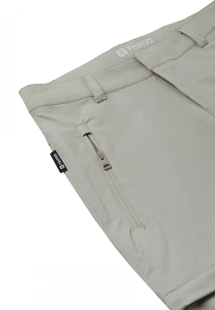 Reima dívčí kalhoty s odepínacími nohavicemi Kahdet 532270-031A šedá 140