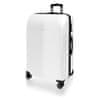 Cestovní kufr DE828 bílý L 76x51x30 cm