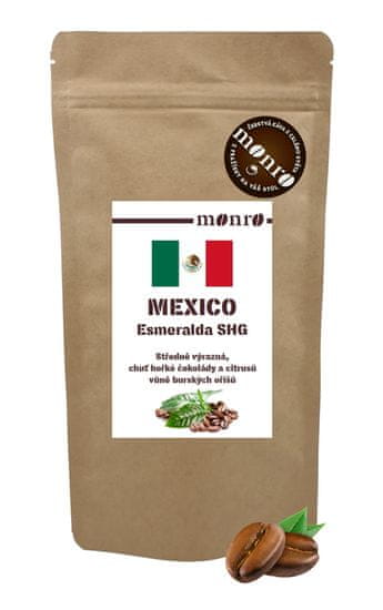 Káva Monro Mexico Esmeralda SHG zrnková káva 100% Arabica