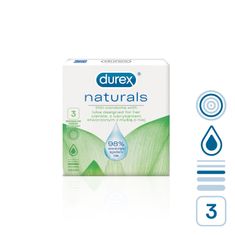 Durex Kondomy Naturals 3
