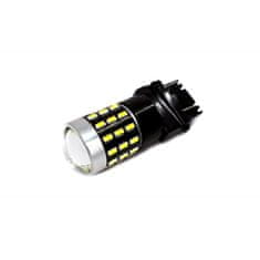 motoLEDy P27/7W LED 3157 12-24V CANBUS 1500lm bílá žárovka s objektivem