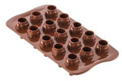 Silikomart , Silikonová forma na čokoládu SCG56 MR & MRS BROWN