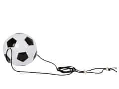 Mikro Trading Fotbalový trenažér míč 19 cm na pružném laně v síťce