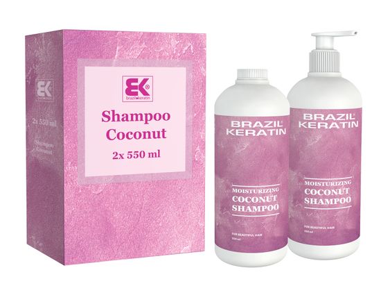 Brazil Keratin Shampoo Coconut 2x550 ml