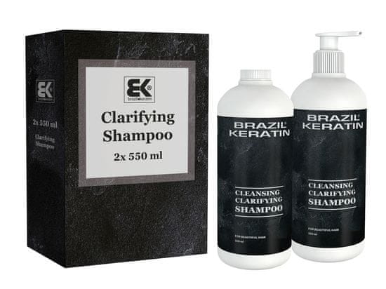 Brazil Keratin Clarifying Shampoo 1100 ml (set 1+1)