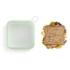 Lékué Silikonový obal na sandwich Lékué Reusable Sandwich case | zelený