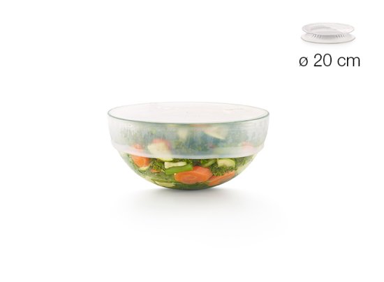 Lékué Silikonové víčko na potraviny a nádobí Lékué Kit Reusable flexible lids ø 20 cm