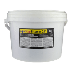 AquaStop Bitumen 2K (3 kg) tixotropní hydroizolace