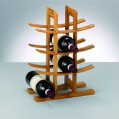 Zeller Bambusový stojan na víno - 12 lahví