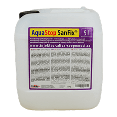 AquaStop SanFix (5 l) hydrofobní zpevňující nátěr