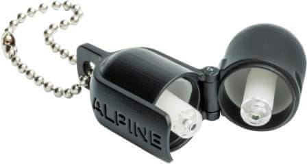  špunty do uší alpine partyplug dlhá životnosť z hypoalergénneho materiálu umývateľné vyrobené v holandsku ideálne na koncerty ochrana sluchu 