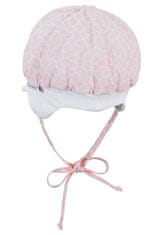 Sterntaler čepička baby dívčí UV 30 růžová, Bio bavlna 1402140, 43