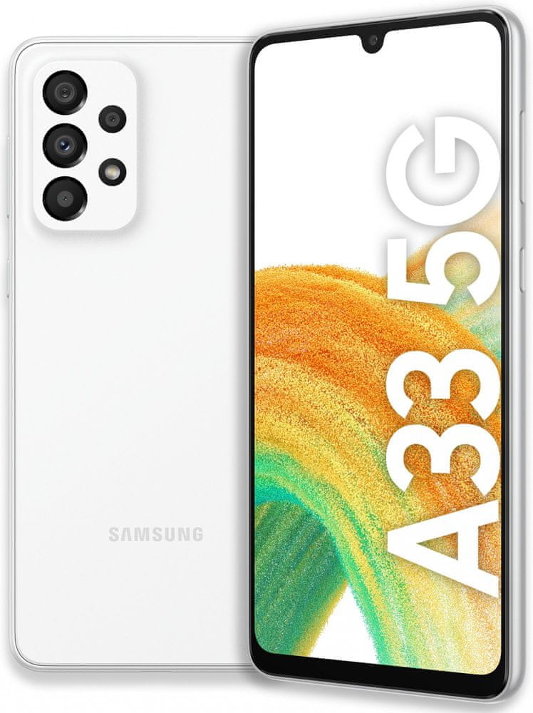 Levně Samsung Galaxy A33 5G, 6GB/128GB, White
