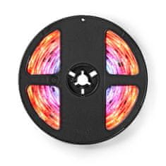 Nedis SmartLife chytrý barevný LED pásek 5 m, 24W 700lm, IP65, mnohobarevný RGB (WIFILS51CRGB)