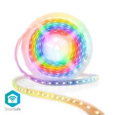 Nedis SmartLife chytrý barevný LED pásek 5 m, 24W 700lm, IP65, mnohobarevný RGB (WIFILS51CRGB)
