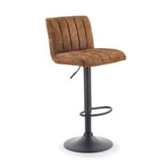 Halmar Barová židle H-89 - hnědá/černá