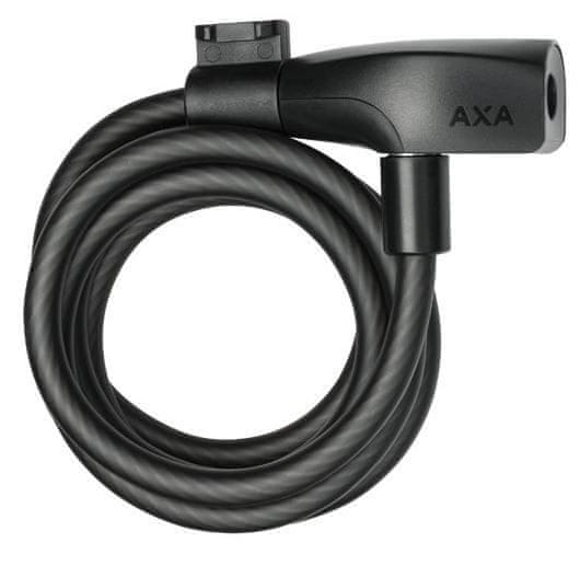 Levně AXA Zámek na kolo AXA Cable Resolute 8-150 černá mat