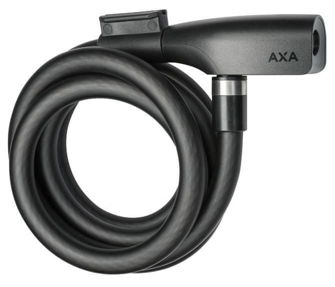 Levně AXA Zámek na kolo AXA Cable Resolute 12-180 černá mat