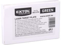 Extol Premium Terč pro zvýraznění laser. paprsku, zelený