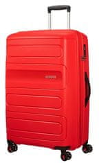 American Tourister Cestovní kufr na kolečkách SUNSIDE SPINNER 77 EXP Sunset Red