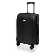AVANCEA® Cestovní kufr DE828 černý S 54x38x23 cm