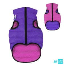 Airyvest bunda pro psy růžová/fialová M 45