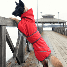RUKKA PETS Rukka Windy Jacket zimní softshellová bunda - červená 40