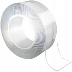Malatec Oboustranná NANO lepicí páska transparentní 30 mm x 3 m