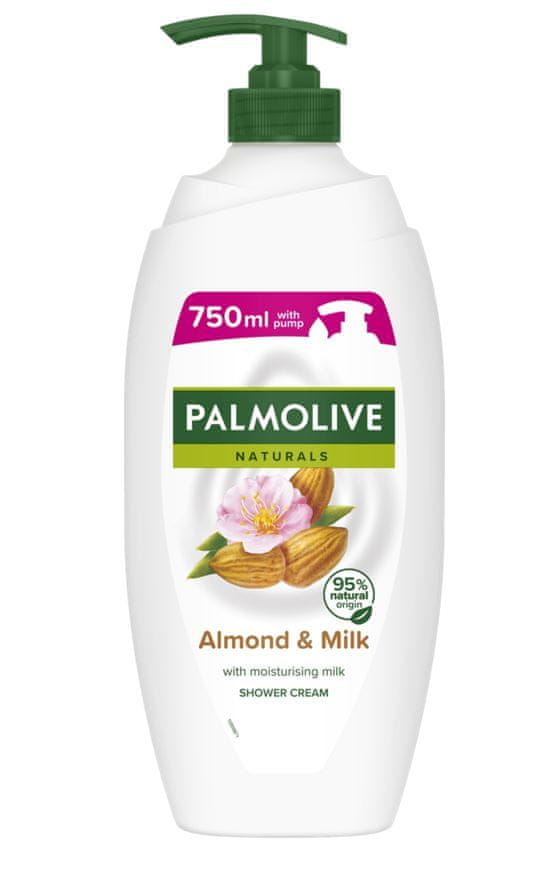 Levně Palmolive Naturals Almond milk Sprchový gel s pumpou 750ml