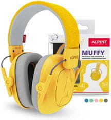 ALPINE Hearing Muffy, žlutá