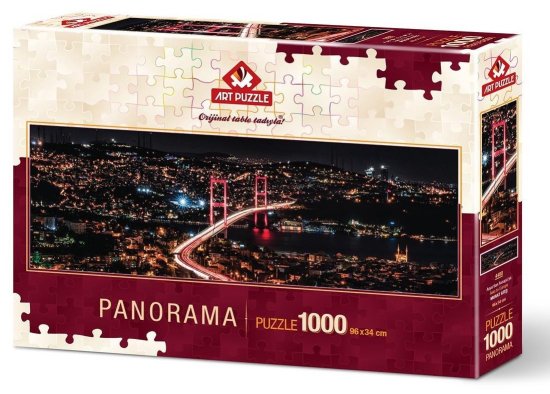 Art puzzle Panoramatické puzzle Z Asie do Evropy 1000 dílků