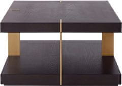 Danish Style Konferenční stolek Veranzo, 70 cm, hnědá