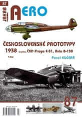 Pavel Kučera: AERO 87 Československé prototypy 1938 ČKD Praga E-51, Avia B-158 1.část