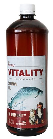 Akinu VITALITY lososový olej 1 L