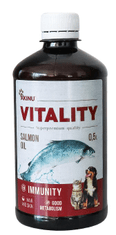 Akinu VITALITY lososový olej 500 ml