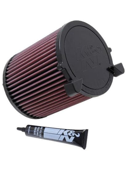 K&N E-2014 sportovní vložka vzduchového filtru pro Audi A3 r.v. 2010 1.6L Benzin