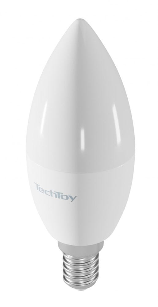 Levně TechToy Smart Bulb RGB 4,4W E14