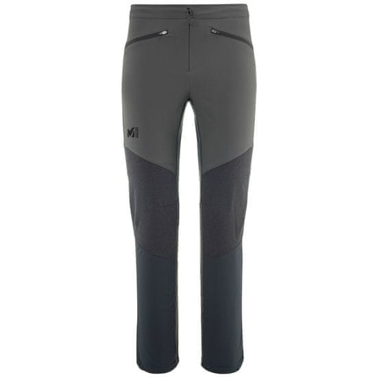 Millet Pánské lezecké kalhoty Millet Fusion XCS Pant M Dark grey/black|XL
