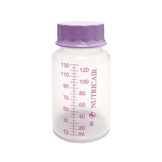 NUTRICAIR Výživová láhev - 130 ml, s krytkou - balení po 14 ks