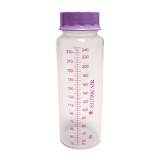 NUTRICAIR Výživová láhev - 240 ml, s krytkou - balení po 8 ks