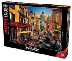 AnaTolian Puzzle Kavárna Canal Caffé, Benátky 1500 dílků