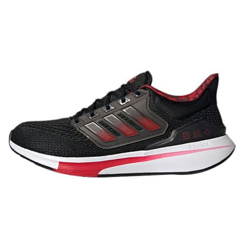 Adidas Běžecká obuv , EQ21 RUN | GZ4053 | CBLACK/SCARLE/FTWWHT | EU 46 | UK 11 | US 11,5 |