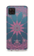 TopQ Kryt Samsung A12 silikon Pink Mandala 55826