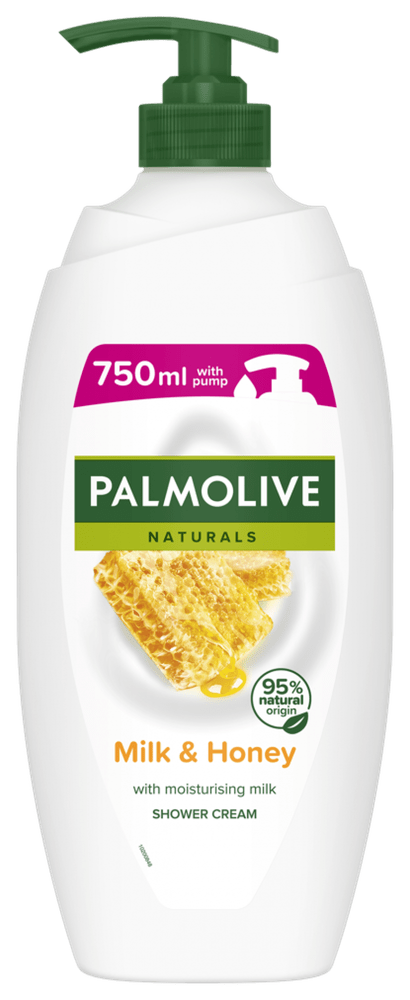 Palmolive Naturals Milk & Honey Sprchový gel s pumpou 750ml