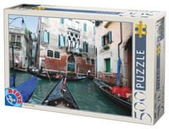 D-Toys Puzzle Gondola na kanále 500 dílků