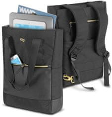Solo NEW YORK Parker Hybrid dámská taška/batoh pro NB, černá