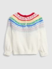 Gap Dětský pletený svetr se vzorem 18-24M