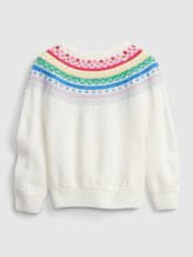 Gap Dětský pletený svetr se vzorem 18-24M